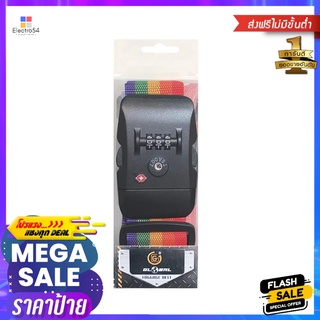 สายรัดกระเป๋า TSA GLOBAL PADLOCK TOURNIQUETLUGGAGE STRAP TSA GLOBAL PADLOCK TOURNIQUET