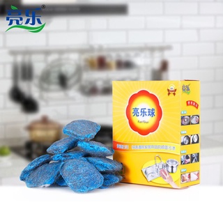 ฝอยขัดหม้อเส้นใยขนเหล็ก STEEL WOOL SOAP PADS สำหรับขัดหม้อ คราบน้ำมัน หัวเตาแก๊ส และอีกหลายวัสดุ