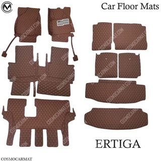 MatPro พรมปูพื้นเข้ารูป5D 6D Premium Fitted Leather Car Mats สำหรับรถรุ่น SUZUKI ERTIGA ปี2017-2018