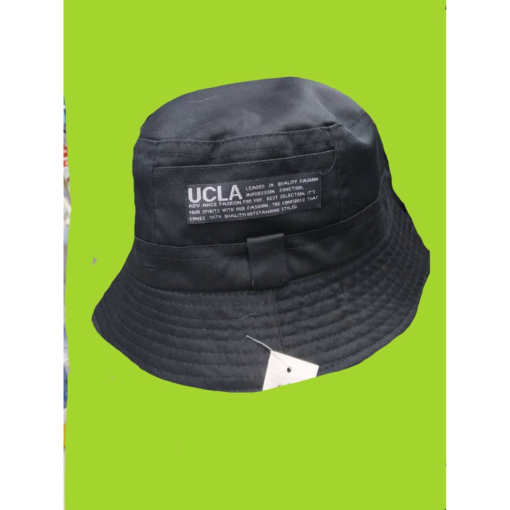 หมวก bucket UCLAสีดำ