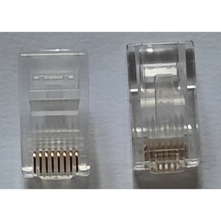 RJ45 PLUG (ตัวผู้) CAT5 (แพ็ค 20 ชิ้น)