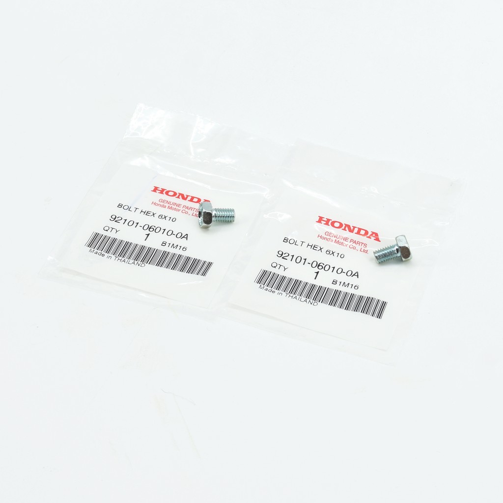 น็อตล็อคสเตอร์หน้า แท้ศูนย์ออนด้า ราคา/2ชิ้น ขนาด6x10mm 92101-06010-0A