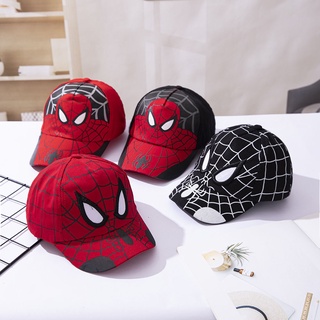 🔥พร้อมส่ง🔥หมวกเด็ก ทรงเบสบอล ลาย Spiderman🧢 SF9425