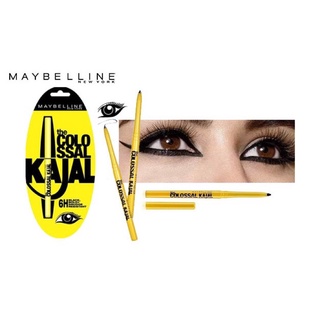 Maybelline the colossal kajal Eyeliner (อายไลเนอร์ นัยน์ตาแขก นำเข้าจากอินเดีย) ตินทนนาน 24 ชม.