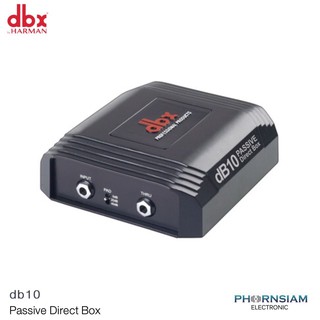 dbx db10 Passive Direct Box ดเร็คบ็อก 3-Way 0/20/40 dB Pad Switch