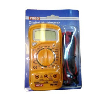 ยูโกะ ดิจิตอล มัลติมิเตอร์ รุ่น920R Digital Multimeter Yugo x 1 อัน