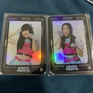 BNK48 3rd album Warota people การ์ดสุ่มอัลบั้ม มายยู Myyu Nicha ณิชา #BNK48