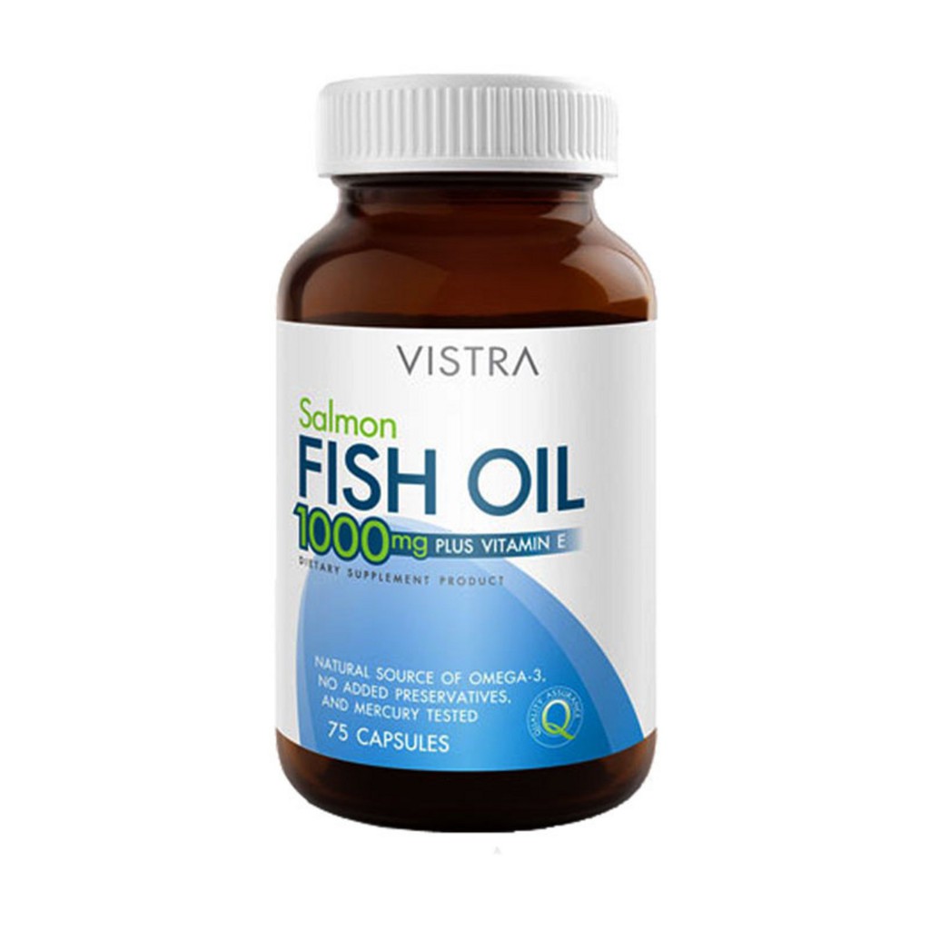 Vistra Salmon fish oil 100 เม็ด