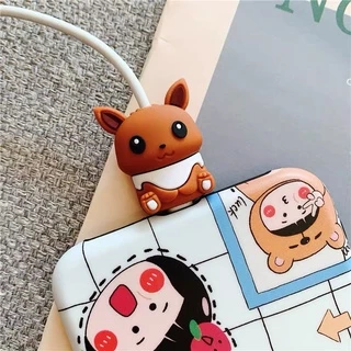 【ส่งจากไทย】Cable Bite ที่กันสายหัก ลายการ์ตูน cable protector สำหรับ สายชาร์จ iP/Type-C