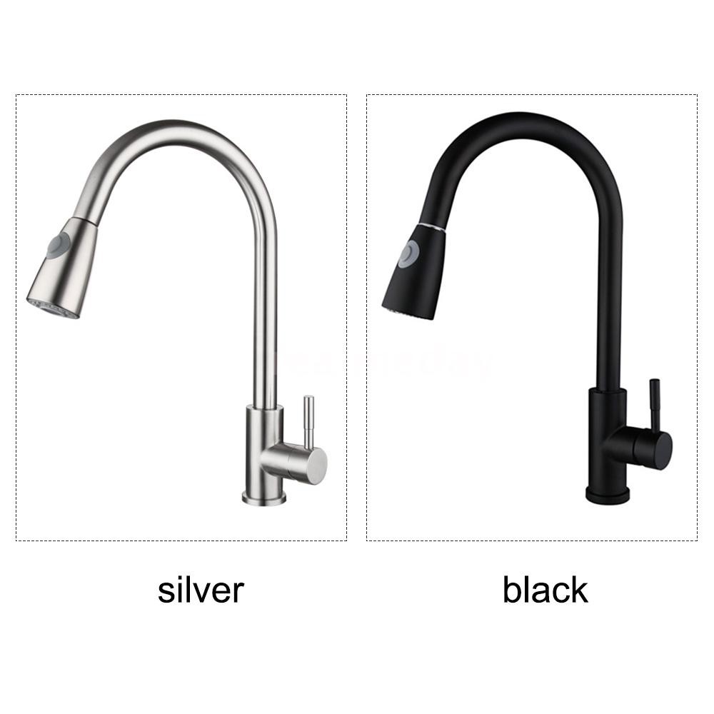 Pull Out Kitchen Faucets With Sprayer Bathroom Basin Sink Faucets