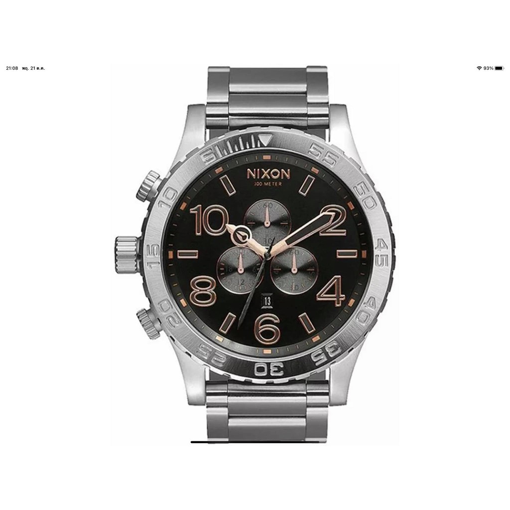 นาฬิกา NIXON MEN'S A083 2064 51-30 QUARTZ CHRONOGRAPH พร้อมกล่อง (ใหม่)