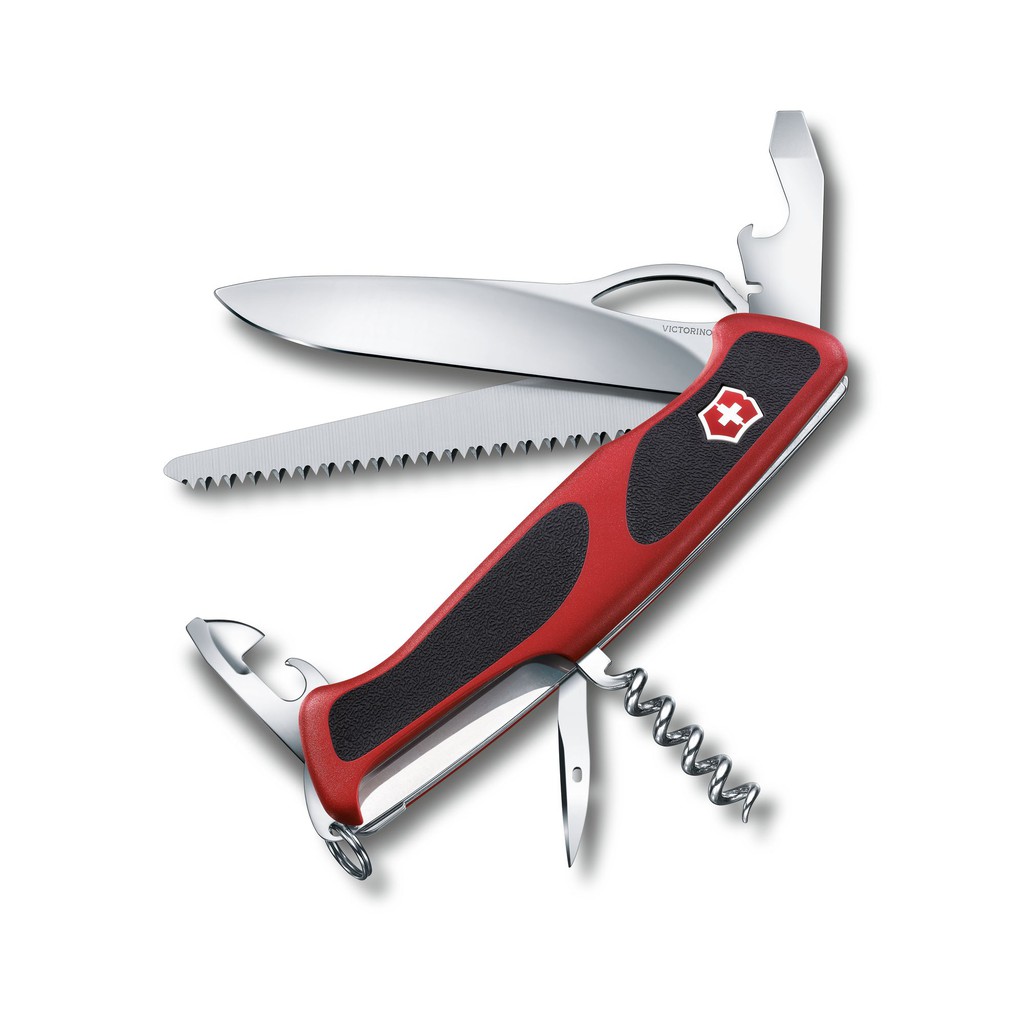 Victorinox Ranger 79 M Grip - Large Pocket Knife with Wood Saw (0.9563.MC) 130mm | มีดพับ มีดพก มีดส