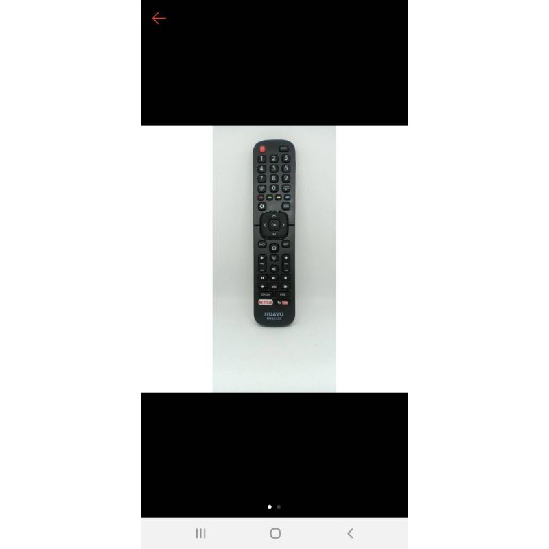 รีโมททีวีไฮเซ่นส์.HISENSE.-L1335รวมช้แทนรุ่นทีตามรูป