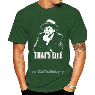 เสื้อยืดคอกลม ผ้าฝ้าย 100% พิมพ์ลาย Frank Sinatra That Life สําหรับผู้ชาย