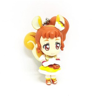 Cure Custard พวงกุญแจการ์ตูน Kirakira Precure A La Mode (คิระคิระ พรีเคียว อะลาโหมด) งานลิขสิทธิ์แท้ Bandai จากญี่ปุ่น