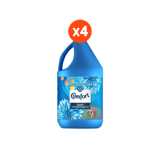 คอมฟอร์ท น้ำยาปรับผ้านุ่ม อัลตร้า สีฟ้า 3.3 ลิตร X4 Comfort Fabric Softener Ultra 3.3 LX4