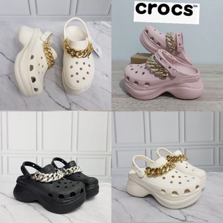 รองเท้าแตะ Crocs Bae แต่งสายโซ่ สําหรับผู้หญิง