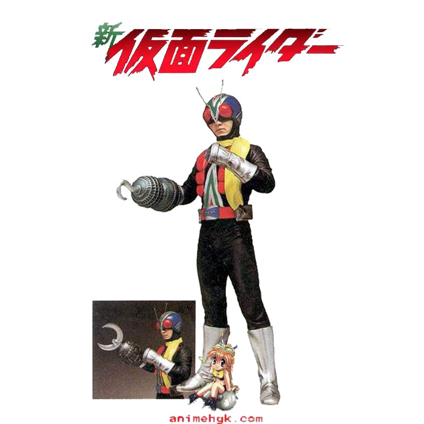 คาเมนไรเดอร์ Riderman มาส์คไรเดอร์ Kamen Rider Mask Rider ไอ้มดแดง V4 1/6 ไวนิล ฟิกเกอร์ โมเดล