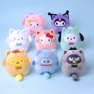 จี้ตุ๊กตา การ์ตูน Kuromi Cinnamoroll My Melody Pochacco น่ารัก สําหรับตกแต่งกระเป๋า คอสเพลย์