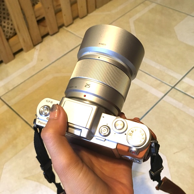 กล้อง Panasonic lumix gf8 ราคา +เลนส์25mm. F1.7