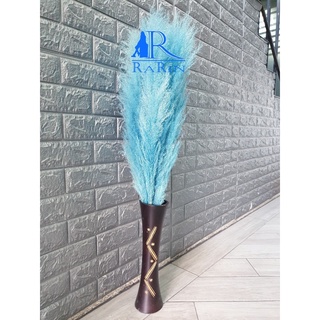 Rarin ดอกเลาฟูสวย (สีฟ้าอ่อน5ก้าน) ขนาด 40-50 cm. เป็นดอกไม้ธรรมชาติ  ดอกฟุ้งฟิ้ง ใช้ประดับห้อง ร้าน งานแต่ง