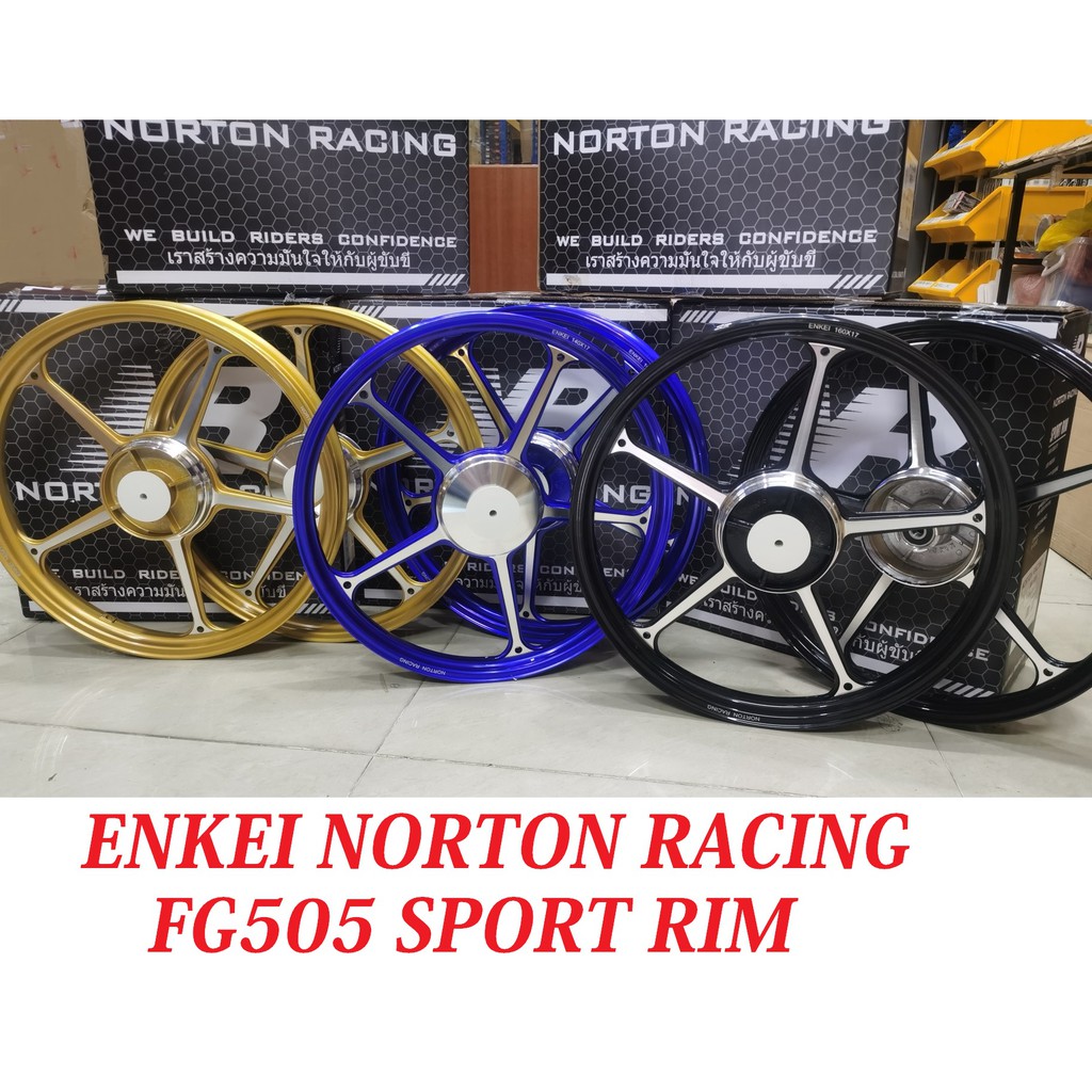 ENKEI WAVE100 EX5 DREAM EX5 HI POWER WAVE125 FG505 NR SPORT RIM CNC CUTTING (NORTON RACING)1.4 /1.4-
