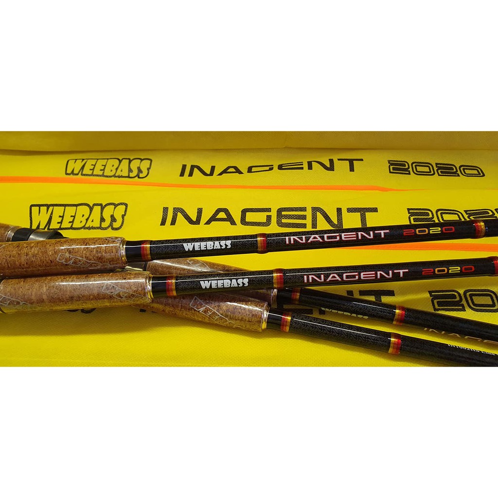 คันหน้าดิน WEEBASS INAGENT 2020 คันเบ็ดตกปลา WEEBASS INAGENT 2020 ความสวยแกร่งด้วยไกด์สแตนเลสทรง K-s