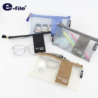 e-file (อี-ไฟล์) กระเป๋า เมชพ็อคเก็ต กระเป๋าดินสอ รหัส CPK75
