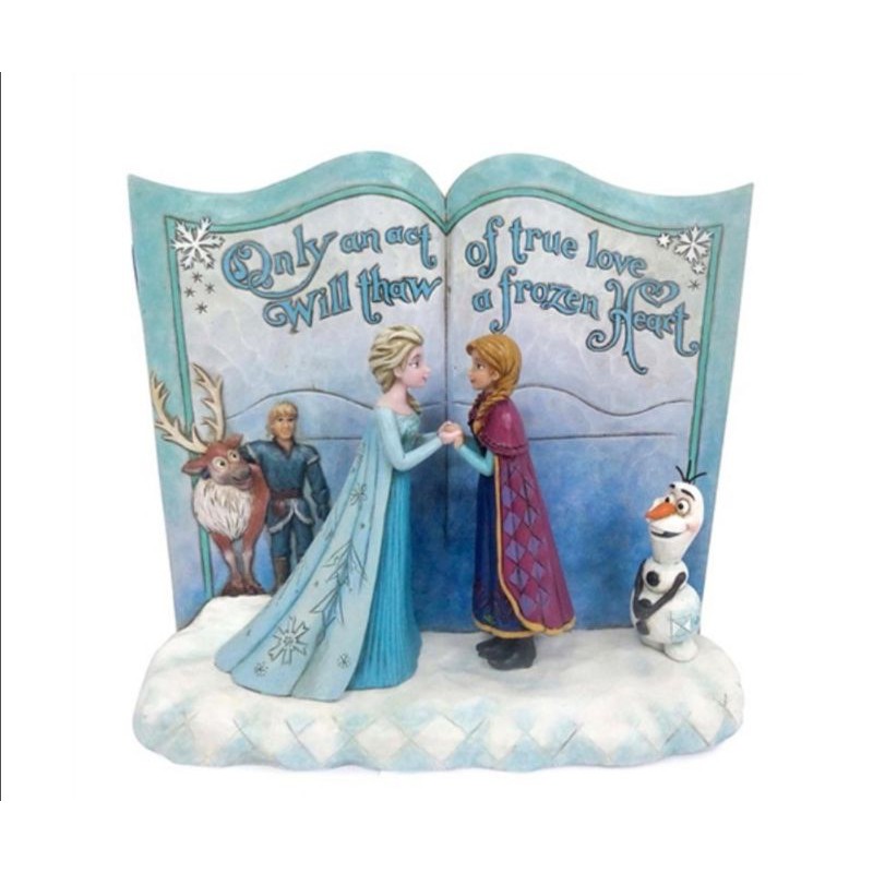 Anna and Elsa 'Frozen' Storybook Figurine by Jim Shore
