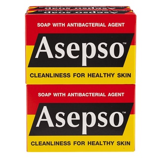 [หนึ่งโหล] Asepso สบู่อาเซปโซ  สูตรออริจินัล ขนาด 80g (12pcs)