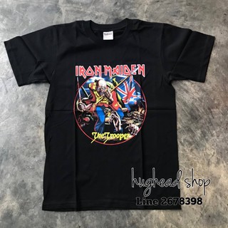 IR065 เสื้อยืดวงร็อค IRON MAIDEN ไอรอน เมเดน เสื้อวง เสื้อยืดไอรอนเมเดน เสื้อวินเทจ