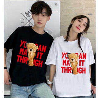 BK-498-SHORT เสื้อยืดแขนสั้นพร้อมส่ง 7สี ลายการ์ตูน ขายดีตามเทรนต์ ลายน่ารัก สีสันสดใส่น่ารัก ใส่ได้ทั้งหญิงและชาย