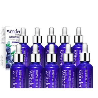 สินค้าขายดี / แท้พร้อมส่ง BIOAQUA Wonder Essence ( ราคา 10 ขวด ) เซรั่มบลูเบอร์รี่ ราคาโรงงาน