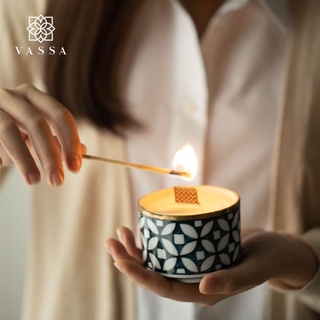 ICONCRAFT VASSA เทียนหอม Calm 150 g บรรจุในเซรามิค