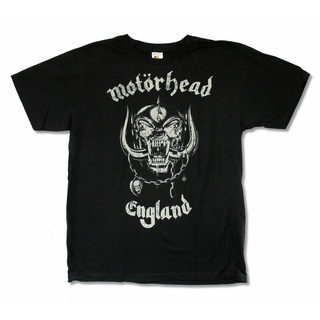 เสื้อยืด พิมพ์ลายหัวกะโหลก Motorhead สไตล์อังกฤษ สําหรับผู้ชาย