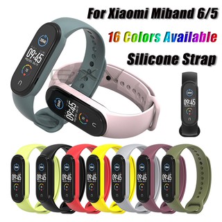 Mijobs สายนาฬิกาข้อมือซิลิโคนสําหรับ Xiaomi Mi band 6/5