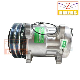 คอมแอร์ Isuzu TFR R134a แอร์ซันเด้น SD7H15 คอมเพรสเซอร์ แอร์ อีซูซุ ทีเอฟอาร์ คอมแอร์รถยนต์ Compressor (P)