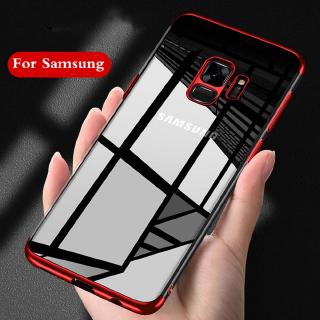 เคสโทรศัพท์ซิลิโคน TPU นิ่ม แบบใส บาง หรูหรา สําหรับ Samsung Galaxy A31 A51 A71 A12 A50 A50S A30S A52 A72 A52S