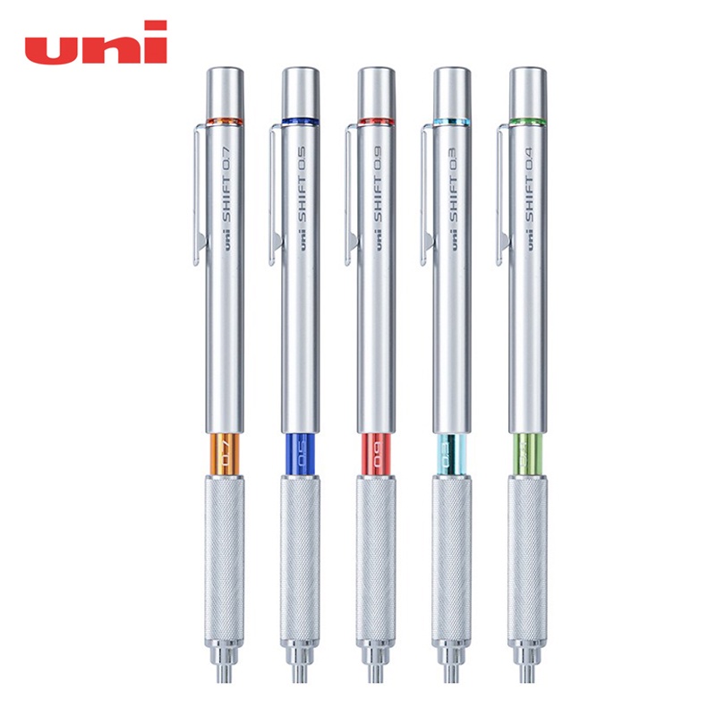 Uni Shift 0.3 / 0.5 / 0.7 / 0.9 มม. การออกแบบการวาดภาพดินสอกดอัตโนมัติ M5-1010