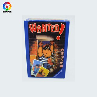 Wanted Board game เกมการ์ดเกม 3-5 Players Family ขนาดเล็ก