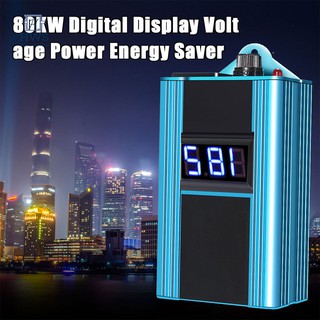 กล่องประหยัดพลังงาน 80 KW 110 V-220 V LCD Display