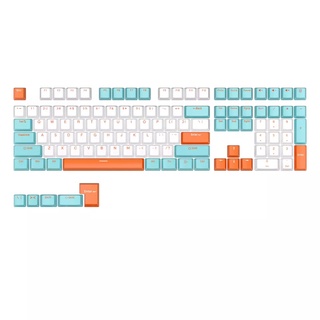 Royal Kludge OEM profile / SALMON / 104 keycaps ABS keycaps