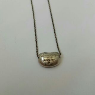 สร้อยเงินยี่ห้อ Tiffany&amp;Co พร้อมจี้เงิน-Used