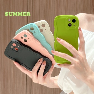 เคสโทรศัพท์มือถือ ซิลิโคน กันกระแทก ลายคลื่น สีแคนดี้ สําหรับ Mi 13 12T 12 Pro 12X 11 Lite 5G NE Poco X5 F4 X4 GT X3 M3 Pro F3 Redmi 12C 9A Note 10