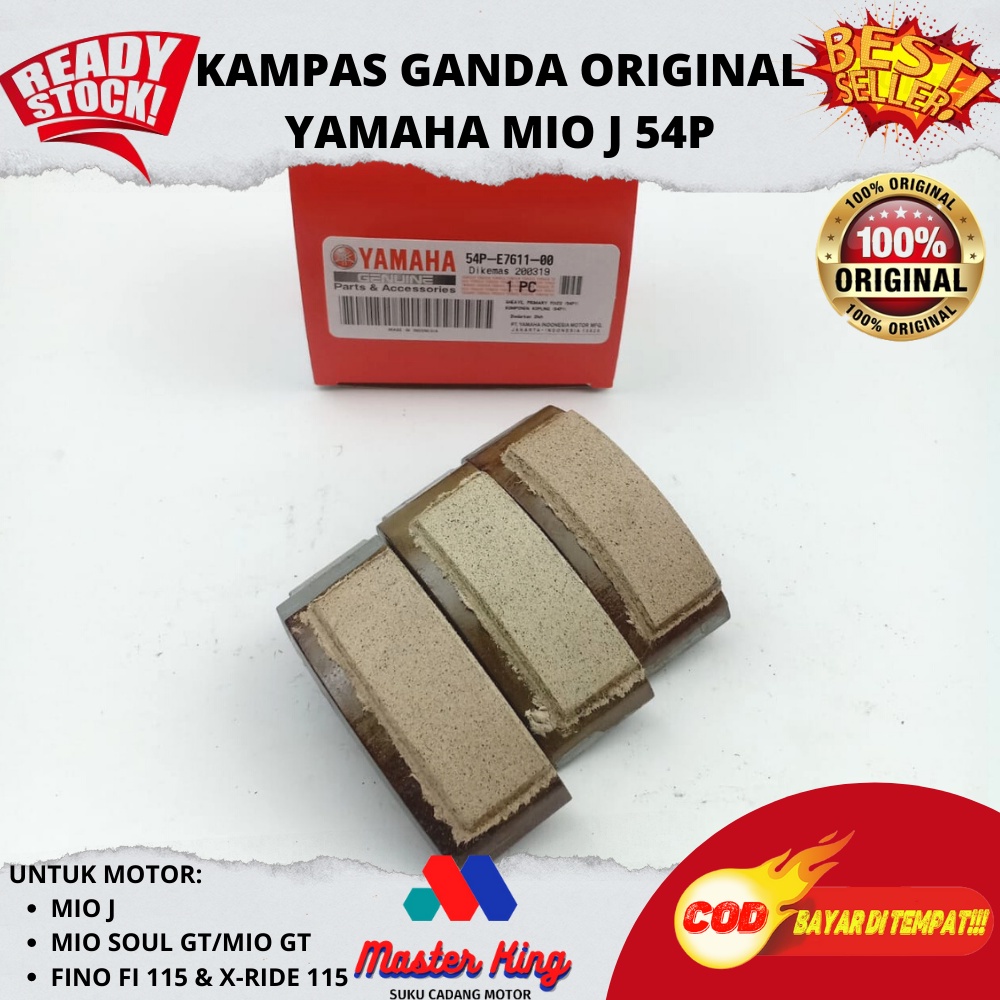 ORIGINAL MIO J Double Clutch - ซับคลัชเท่านั้น Clutch Carrier Assy Yamaha MIO J 54P-E7611-00