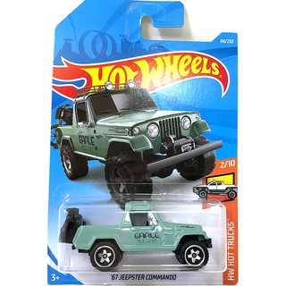 Hot Wheels 2019 HW Hot Trucks No.84 - 67 Jeepster Commando