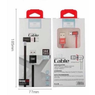 Earldom Magnetic Led Cable 360องศา