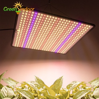 Greensindoor 1200W LED ไฟปลูกต้นไม้ SMD2835 500LEDs ไฟปลูกควอนตัมบอร์ด สเปกตรัมเต็ม ไฟดอกสำหรับการเจริญเติบโตของพืชในร่ม Grow Light