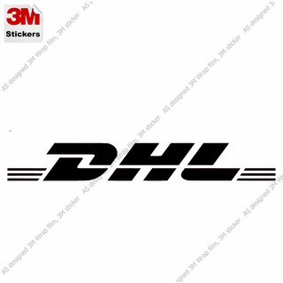 DHL logo สติ๊กเกอร์ 3M ลอกออกไม่มีคราบกาว DHL logo Removable 3M sticker, สติ๊กเกอร์ติด รถยนต์ มอเตอร์ไซ