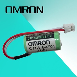 ใหม่ CJ1W-BAT01 3V CP1H CP1L CR14250SE-R Omron PLC แบตเตอรี่